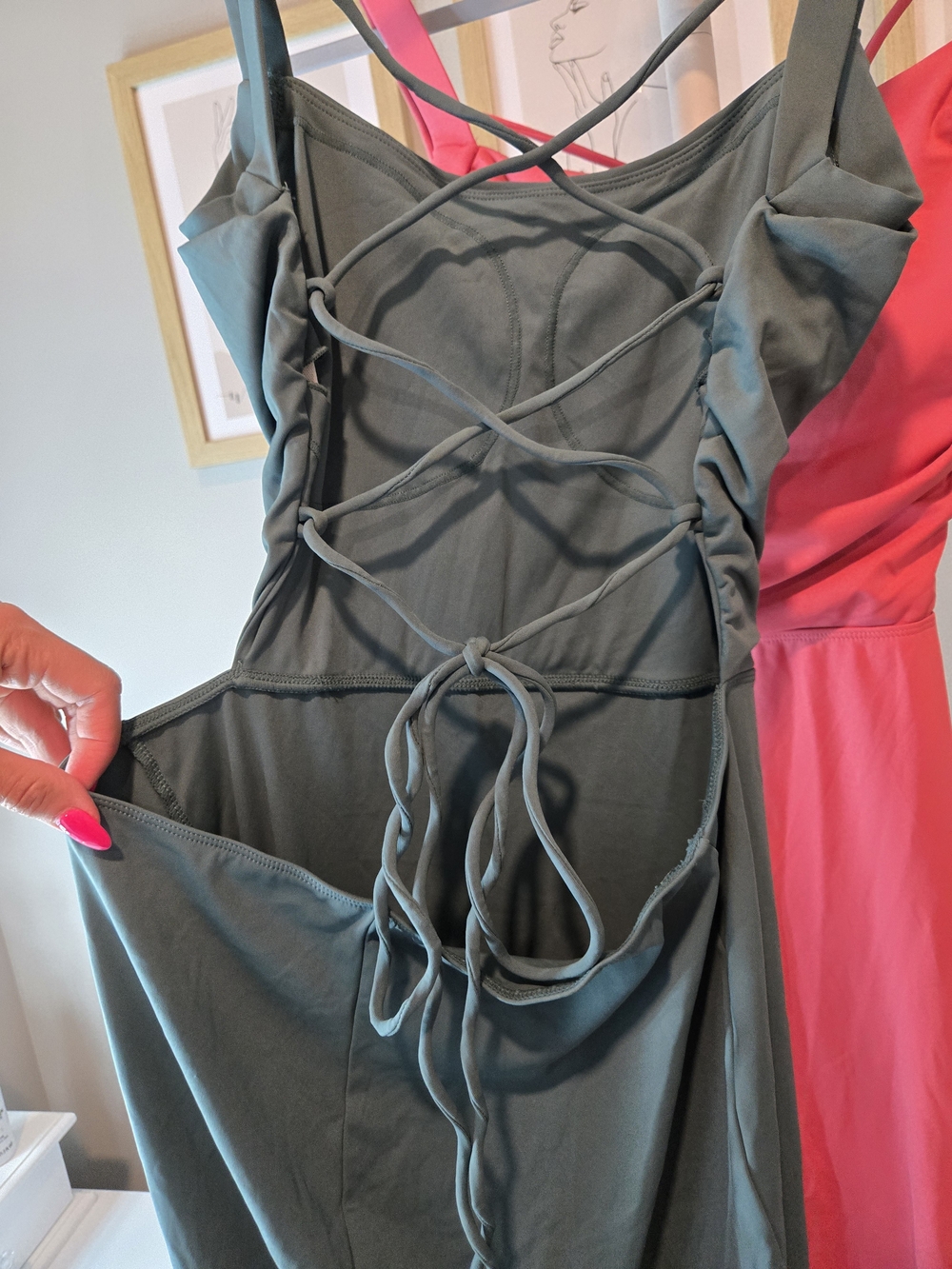 ❤️2 HALARA Strappy Open Back Maxi Dresses - Picture 13 of 15